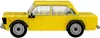 A side view of a yellow toy car. Produktbild-Vorschau