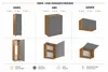 Küchenzeile 360 cm Modulküche Winkelküche Küchenblock Produktbild-Vorschau 8