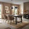 ML-Design sada 4 jedálenských stoličiek s podrúčkami a Náhľad obrázku produktu 9