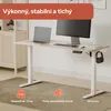 AREBOS, elektricky výškově nastavitelná podnož pro psací Náhled obrázku produktu 6