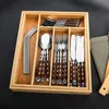 GRÄWE Besteckkasten aus Bambus, variabel ausziehbar 28,5 cm Produktbild-Vorschau 2