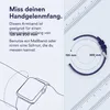 Garmin - Vervangende polsband - 20mm - silicone - zwart - Productafbeelding-voorbeeld 2
