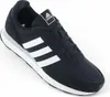 A single black Adidas sneaker with white stripes is shown against a white background. Produktbild-Vorschau