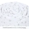 babybay Nestchen Piqué für Original, weiß Sterne perlgrau Produktbild-Vorschau 5
