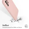 Accezz Liquid Silikoncase Samsung Galaxy A53 - Rosa Produktbild-Vorschau 4