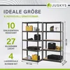 Juskys Lagerregal Basic 4er Set 180x90x40 cm - max. 3500 kg Produktbild-Vorschau 2