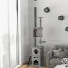 PawHut Cat Tree Stropný strom pre mačky s hračkou zo Náhľad obrázku produktu 8