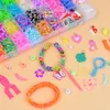Loom Bänder Set, 1600 Bunt Gummibänder Starter Box Mit Produktbild-Vorschau 5