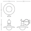 Philips myGarden Nástěnné svítidlo Topiary, 60 W E27, bez Náhled obrázku produktu 6