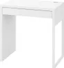 A white IKEA Micke desk is shown against a white background. Produktbild-Vorschau