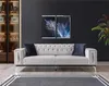 Couchgarnitur INCI : 3+2+1 / Farbe Grau Produktbild-Vorschau 8