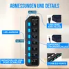 Strex USB 3.0 Hub 7 Ports - USB Splitter - USB Verteiler - Produktbild-Vorschau 7