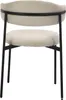 byLIVING Esszimmerstuhl 2er Set JERSEY / Webstoff taupe / Produktbild-Vorschau 8