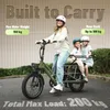 FAFREES FF20 CUV Familien-Longtail E-Cargo-Bike – Modulares Produktbild-Vorschau 14