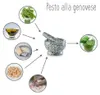 Mortier avec pilon en granit, gris, diamètre 13 cm Voir les images du produit 8