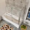 120X70cm Badewannenaufsatz Duschabtrennung Duschwand Dusche Produktbild-Vorschau 3