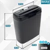 Automatyczna niszczarka biurowa paski do dokumentów mocna Podgląd zdjęcia produktu 11