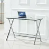 Bureau en verre de sécurité, bureau d'ordinateur, Voir les images du produit 1