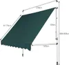 Tenda da sole a morsetto COSTWAY larga 250 cm, tenda da Anteprima dell’immagine prodotto 2