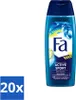 Fa Men - Gel douche - Active Sport - Rafraîchissant - Green Voir les images du produit 1