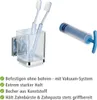 WENKO Držák zubních kartáčků QUADRO bez vrtání Nerezový Náhled obrázku produktu 4