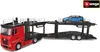 ABSCHLEPPWAGEN Mercedes Actros Renault Captur 1:43 Bburago Produktbild-Vorschau 4