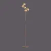 Stehlampe - Goldgelb - Braun - Stahl - 6-flammig - H 181 cm Produktbild-Vorschau 13