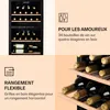 Klarstein Cave à vin 34 bouteilles, cave de service avec Voir les images du produit 5