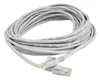 A coiled gray Ethernet cable with RJ45 connectors. Náhled obrázku produktu