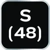 A black square with white text and numbers, representing a product size or identifier. Anteprima dell’immagine prodotto
