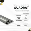 10x Quadrat Edelstahlschiene Fliesenschiene Fliesenprofil Produktbild-Vorschau 3