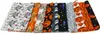 10 listov Halloween bavlnená tkanina Ghost Pumpkin Skull Náhľad obrázku produktu 2