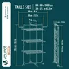 VOUNOT® Wäscheständer Turm 3 Ebenen Turmwäscheständer Produktbild-Vorschau 3