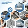 WALSER Premium Wohnwagen Abdeckplane, 100% wetterfeste Produktbild-Vorschau 6