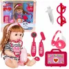 Baby Puppe Arztset, Doktorspielzeug, Puppenzubehör, Produktbild-Vorschau 1