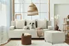 Couch FIREZE mit Puff 3in1 SATZ - Sofa mit Schlaffunktion - Produktbild-Vorschau 1