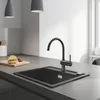 GROHE Minta, Standard, Schwarz, Metall, Hebelgriffe, Produktbild-Vorschau 2