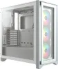 Corsair iCUE 4000X RGB, Midi Tower, PC, Weiß, ATX, EATX, Produktbild-Vorschau 1