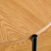 CLP Couchtisch Edduma rund aus Holz 2 Ebenen Metallgestell Produktbild-Vorschau 7