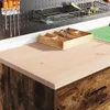 vidaXL Armadio per garage in legno massiccio di pino, Anteprima dell’immagine prodotto 3