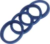 4X Zentrierringe 72,0 x 57,1 mm Blau Felgen Ringe + 1x Produktbild-Vorschau 3