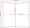 vidaXL Voile d'ombrage Oxford Tissu Carré 6x6 m Beige Voir les images du produit 16