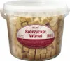 Hellma třtinový cukr v kostkách 2kg kbelík Náhled obrázku produktu 1