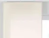 A close-up view of a cream-colored fabric panel, likely a curtain or blind, against a white background. Produktbild-Vorschau