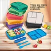 Amathley lunch box bambini bento box 1200ml lunch box 4 Anteprima dell’immagine prodotto 7
