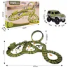 MalPlay Mega Dinosaur 260 Teile Autostrecke | Dino Magic Produktbild-Vorschau 2