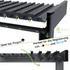 Weide Classic | Pergola Aluminium freistehend | 3 x 3,6 M | Produktbild-Vorschau 5