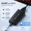SCART auf HDMI Adapter Konverter 1m Kabel 1080p für HD-TV Produktbild-Vorschau 3