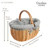 Creative Home Grote picknickmand, 43 x 32 x 37 cm, Productafbeelding-voorbeeld 3