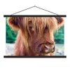 MuchoWow® Textilposter Schottischer Highlander - Braun - Produktbild-Vorschau 1